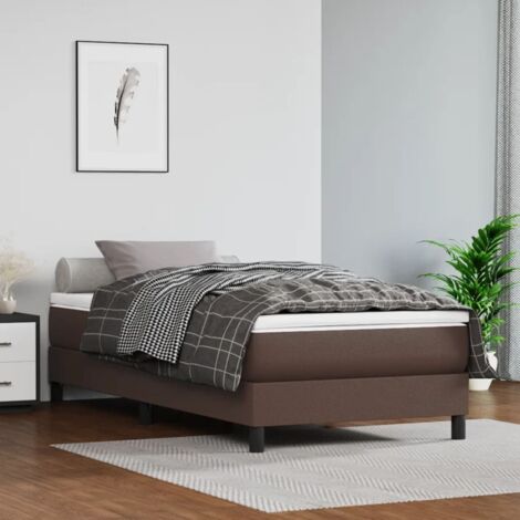 Matelas de lit à ressorts ensachés,Matelas à ressorts pour âgées, adultes, adolescents Marron 90x200x20 cm XZZZ652878 (1/5)