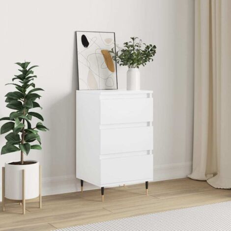 Buffet，Bahut，Meuble de Rangement pour Salon, Salle à Manger, Cuisine blanc 40x35x70 cm bois d’ingénierie XZZ992178 (1/5)
