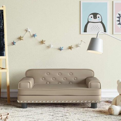 Canapé pour enfants,Canapé de Salon,Fauteuil Club cappuccino 70x45x30 cm similicuir DGBDF383710 MaisonChic (1/5)