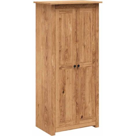Garde-robe,Armoire de Rangement,Étagères Vêtements 80x50x171,5 cm Pin massif Assortiment Panama VDVM605979 MaisonChic (1/5)