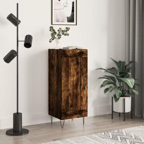 Buffet,Bahut,Meuble de Rangement pour Salon, Salle à Manger, Cuisine Chêne fumé 34,5x34x90 cm Bois d'ingénierie DGBDF857579 (1/5)
