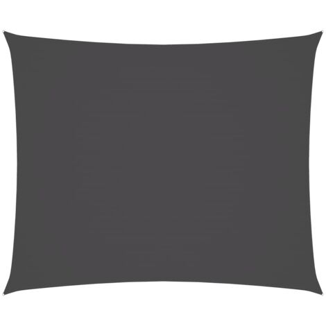 Parasol, Parasol de jardin pour balcon, terrasse, piscine, Parasol d'extérieur en tissu Oxford rectangulaire anthracite 4x6 m HNDX354651 (1/4)