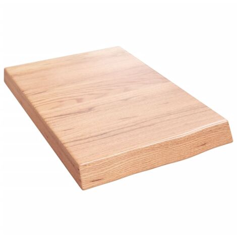 Étagère murale multiposition - Meuble Étagère murale marron clair 40x60x6 cm bois chêne massif traité -BV89115 (1/4)