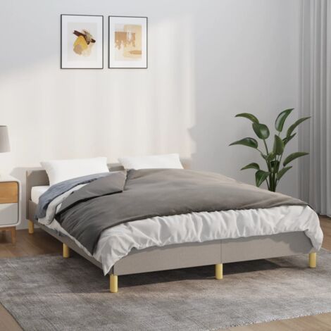 Couverture lestée avec housse Gris 122x183 cm 5 kg Tissu - The Living Store (1/5)