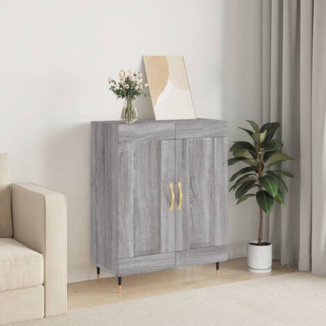 Buffet,Bahut,Meuble de Rangement pour Salon, Salle à Manger, Cuisine sonoma gris 69,5x34x90 cm bois d'ingénierie DGBDF530477 (1/5)