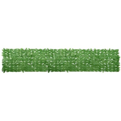 Écran de balcon,Brise Vue de terrasse,Toile de Balcon avec feuilles vert 400x75 cm VDVM137366 (1/4)