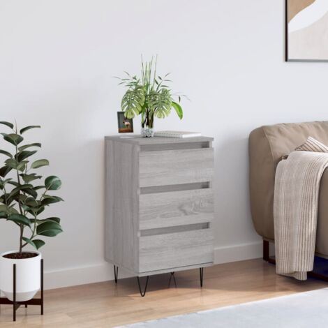 Buffet，Bahut，Meuble de Rangement pour Salon, Salle à Manger, Cuisine sonoma gris 40x35x70 cm bois d'ingénierie XZZ200584 (1/5)