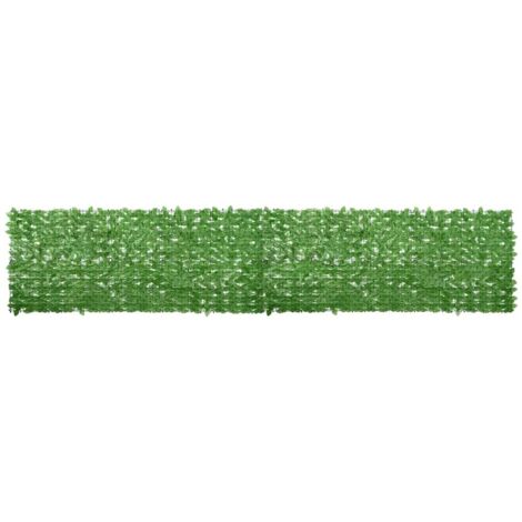 Écran de balcon,Brise Vue de terrasse,Toile de Balcon avec feuilles vert 500x100 cm VDVM588895 (1/4)