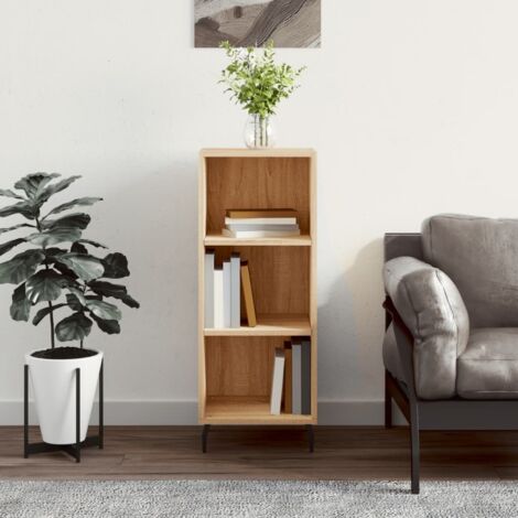 Buffet，Bahut，Meuble de Rangement pour Salon, Salle à Manger, Cuisine chêne sonoma 34,5x32,5x90 cm bois d'ingénierie XZZ175861 (1/5)