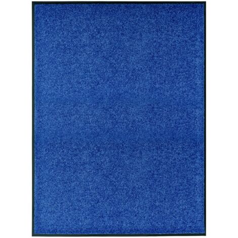 Paillasson lavable Tapis de salon Style Moderne - Tapis de sol Bleu 90x120 cm BV546646 - BonneVie (1/5)