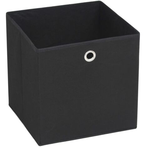 Boîte de rangement,Coffre de rangement 10 pcs Tissu non-tissé 32x32x32 cm Noir CNENE531576 MaisonChic (1/5)