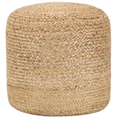 Pouf fait à la Poufs,Tabouret basse,Repose-pieds 40 x 45 cm Jute CNENE137368 (1/3)