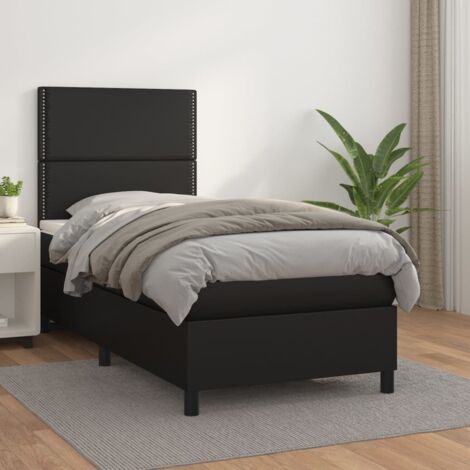 Lit Adulte - Lit à sommier tapissier avec matelas- Lit double - Meuble de Chambre à Coucher - Gris clair 180x200cm Tissu DNXGW3827564 CNIS3827564 (1/5)
