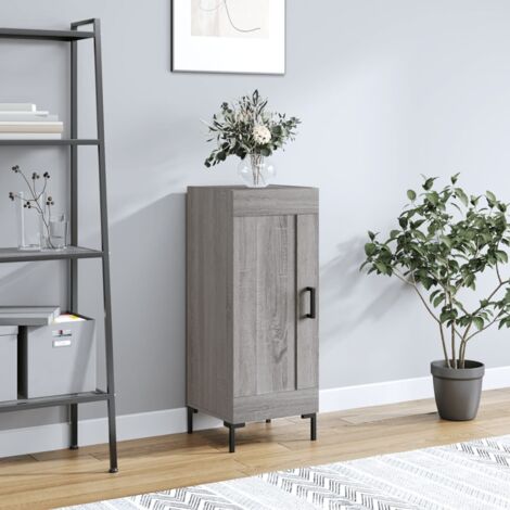 Buffet,Bahut,Meuble de Rangement pour Salon, Salle à Manger, Cuisine Sonoma gris 34,5x34x90 cm Bois d'ingénierie DGBDF479531 (1/5)