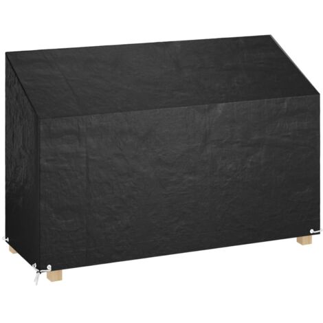 Housse de banc de jardin  Housse de Siège 8 œillets 190x70x70/88 cm polyéthylène BTEB31018 (1/5)