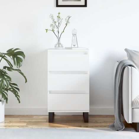 Buffet，Bahut，Meuble de Rangement pour Salon, Salle à Manger, Cuisine blanc 40x35x70 cm bois d’ingénierie XZZ495917 (1/5)