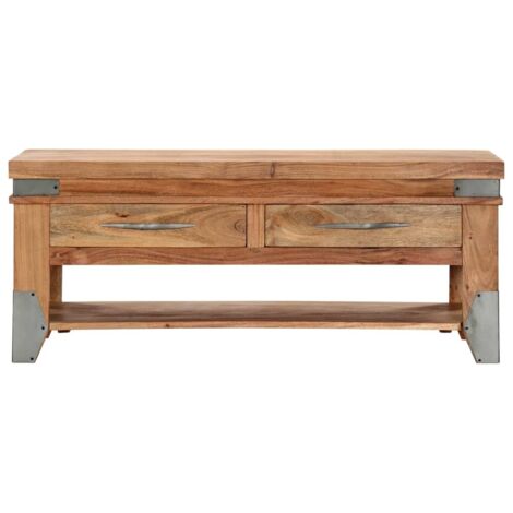 Table basse, Table d'appoint, Table de Salon 110x52x45 cm Bois d'acacia solide XZZ33296334 (1/5)