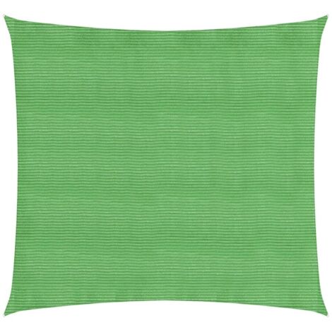 Voile d'ombrage,Voile parasol/Auvent pour Jardin Balcon en 160 g/m² Vert clair 4,5x4,5 m PEHD -82562 (1/5)