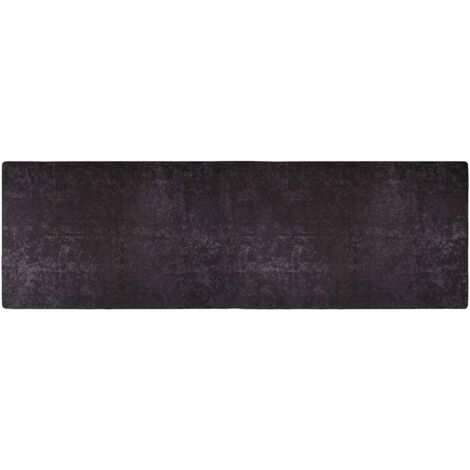 Tapis lavable antidérapant,Tapis de Salon,Cuisine,Bureau,Tapis de porte 80x300 cm Anthracite DVNEI498503 (1/5)