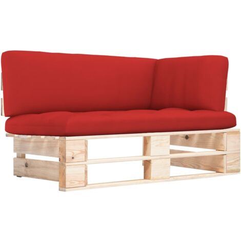 Canapé d'angle，Banquette palette de jardin Bois de pin imprégné FGYH38501 (1/5)