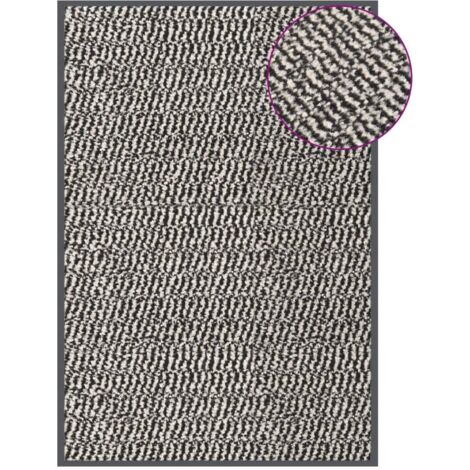 Paillasson,Tapis d'entrée,Tapis de Porte Intérieur et Extérieur touffeté 60x90 cm Marron clair VDVM223559 (1/5)