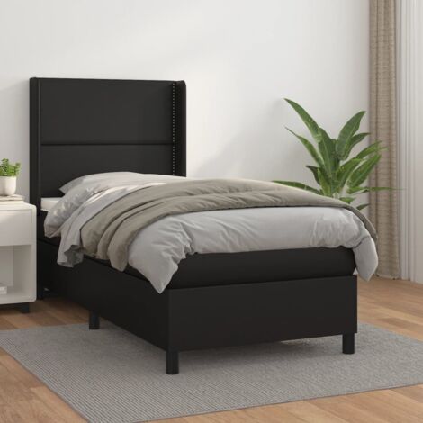 Lit Adulte - Lit à sommier tapissier avec matelas- Lit double - Meuble de Chambre à Coucher - Gris clair 180x200cm Tissu DNXGW8362658 CNIS8362658 (1/5)