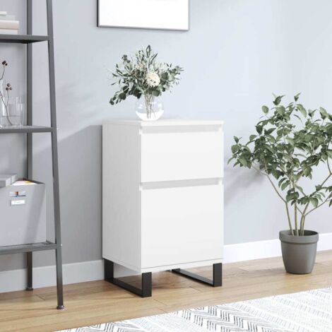 Buffet，Bahut，Meuble de Rangement pour Salon, Salle à Manger, Cuisine blanc 40x35x70 cm bois d’ingénierie XZZZ494262 (1/5)