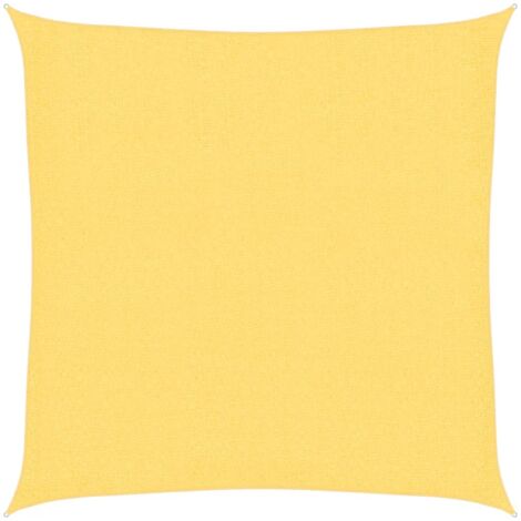 Voile d'ombrage - Toile d'ombrage - Auvent Imperméable - UV Protection pour Terrasse Jardin Extérieur - 160 g/m² Beige 3x3 m PEHD XDNXN46145 (1/5)