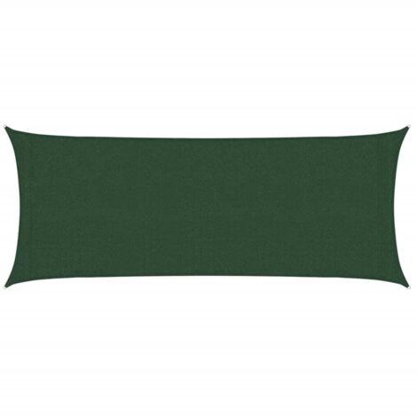 Voile d'ombrage - Toile d'ombrage - Auvent Imperméable - UV Protection pour Jardin Terrasse - 160 g/m² Vert foncé 2x4,5 m PEHD XDNXN75005 (1/5)