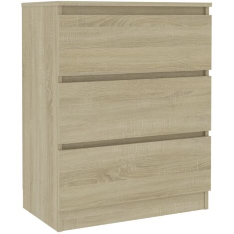 Buffet Chêne sonoma 60x35x76 cm Bois d'ingénierie (1/5)
