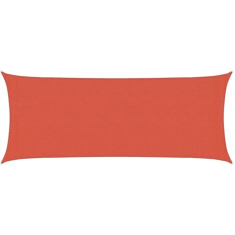 Voile d'ombrage - Toile d'ombrage - Auvent Imperméable - UV Protection pour Jardin Terrasse - 160 g/m² Terre cuite 2x4,5 m PEHD XDNXN65484 (1/5)