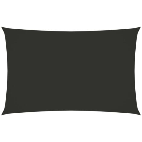 Voile de parasol,Voile d'ombrage pour Jardin Balcon en Tissu Oxford rectangulaire 4x7 m Anthracite -15637 (1/5)