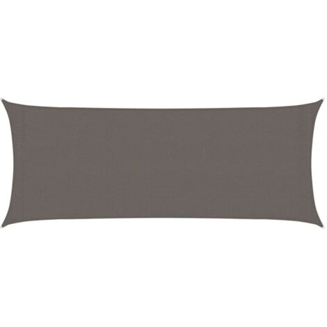 Voile d'ombrage - Toile d'ombrage - Auvent Imperméable - UV Protection pour Terrasse Jardin Extérieur - 160 g/m² Anthracite 2x4,5 m PEHD XDNXN67862 (1/5)