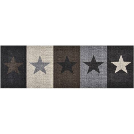 Tapis de cuisine Antidérapant, Tapis De Cuisine Devant Évier, Paillasson Intérieur lavable Étoiles 60x300 cm MKS28241 (1/5)