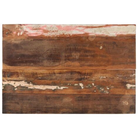 Dessus de table, Plateau De Table rectangulaire 60x90 cm 25-27 mm Bois récupéré LKF89371 (1/5)