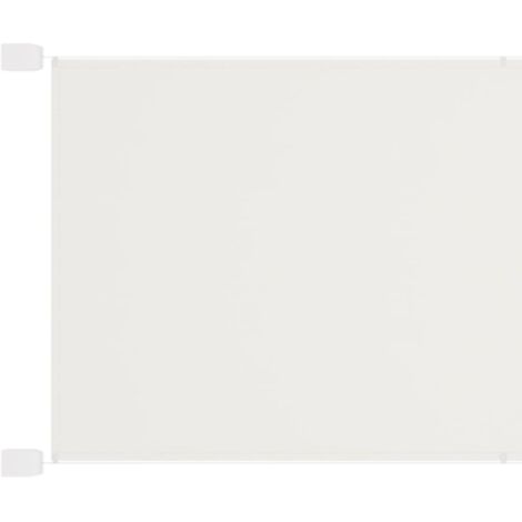 Auvent vertical Store extérieur Marquise Brise-soleil Blanc 140x420 cm Tissu oxford XRYJX586949 (1/5)