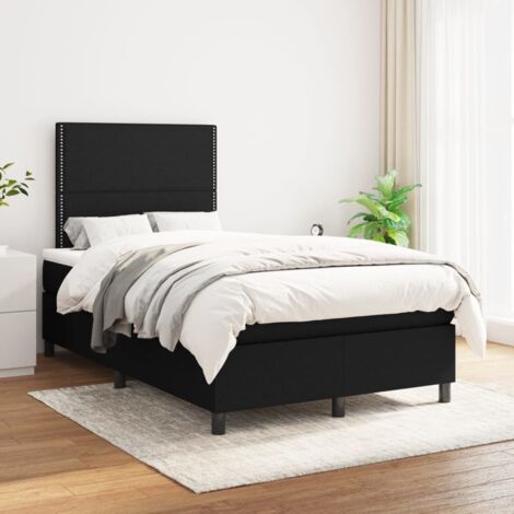 Lit Adulte - Lit à sommier tapissier avec matelas- Lit double - Meuble de Chambre à Coucher - Gris clair 140x190cm Tissu DNXGW3463149 CNIS3463149 (1/5)
