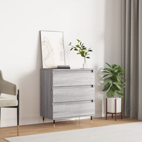 Buffet,Bahut,Meuble de Rangement pour Salon, Salle à Manger, Cuisine Sonoma gris 60x35x70 cm Bois d'ingénierie XZZ926006 (1/5)