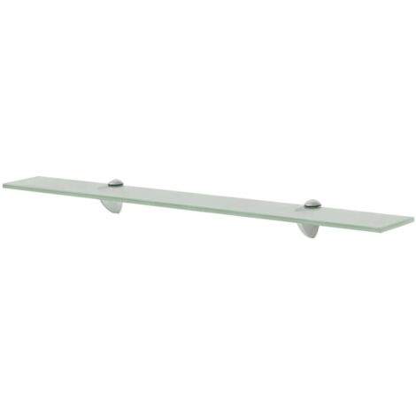 Étagère murale en verre Étagères Murales Flottantes de Rangement 70x20 cm 8 mm BRZH801613 (1/4)