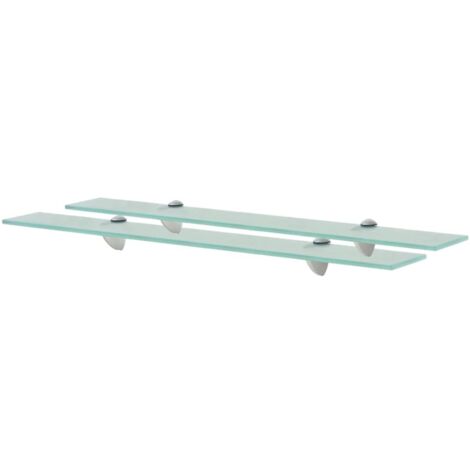 Meuble Étagère salon - Moderne Étagères murales 2 pcs Verre 70x20 cm 8 mm FR7825 (1/5)