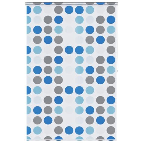 Store roulant,Rideau occultant de douche 160x240 cm Cercle VDVM564747 (1/5)