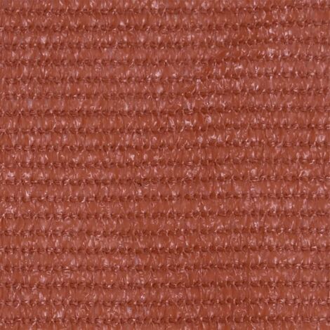 Écran de balcon Terre cuite 90x400 cm PEHD (1/5)