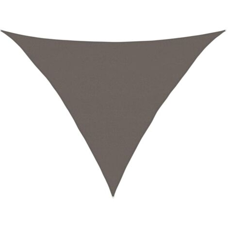 Voile de parasol, Voile d'ombrage, Toile Tendue Parasol protection contre la chaleur 160 g/m² Anthracite 5x5x6 m PEHD TTF8230 (1/5)
