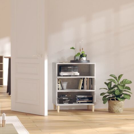 Buffet, Meuble de Rangement, Armoire de Cuisine Gris béton 57x35x70 cm Aggloméré RDS2422 (1/5)