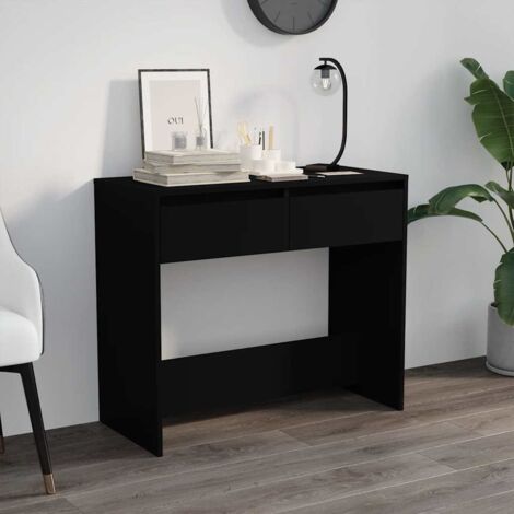 Table console,Table d'entrée Noir 89x41x76,5 cm Acier ASD25738 (1/5)