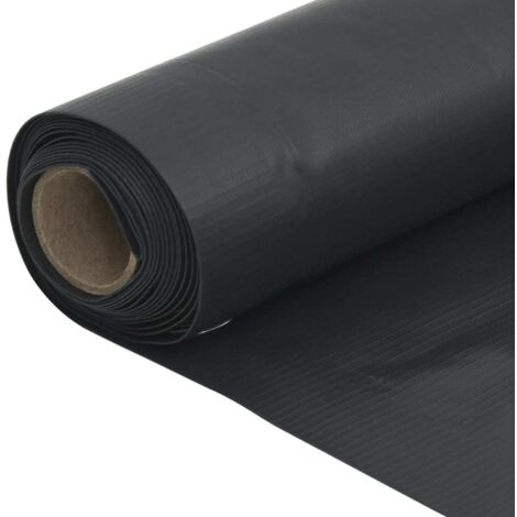 INLIFE Écran de balcon Tissu Oxford Anthracite 120x400 cm (1/5)