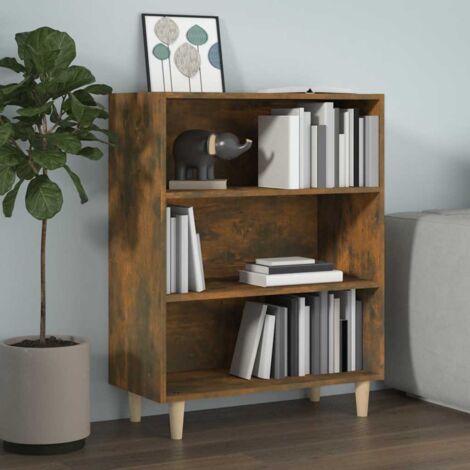Buffet, Meuble de Rangement, Armoire de Cuisine Chêne fumé 69,5x32,5x90 cm Bois d'ingénierie RDS9515 (1/5)