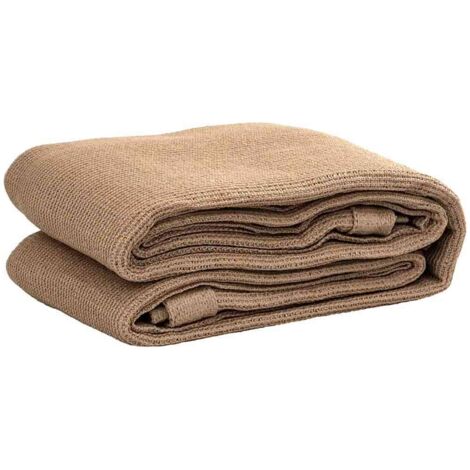 Tapis de tente, Tapis de jardin, Tapis de Camping extérieur 300x400 cm Taupe MKS14555