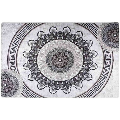 Tapis lavable antidérapant, Tapis de salon, Tapis Intérieur & Extérieur 80x150 cm Multicolore MKS47288 (1/5)