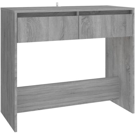 Table console  Table d'appoint  design industriel - Sonoma gris 89x41x76,5 cm Acier BV25884 (1/5)